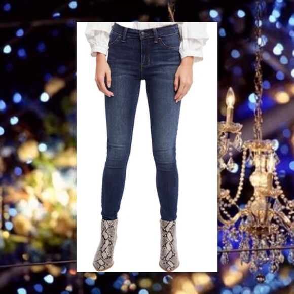 JUST IN🆕NWT Free People Long & Lean Skinny Sz 30 - Picture 2 of 3